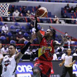 Pogoy torches San Miguel as TNT returns to PBA finals after Game 7 romp