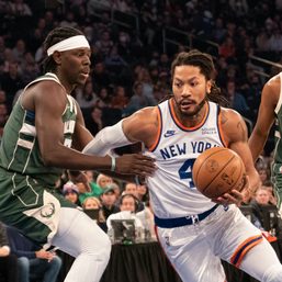 Nets escape with wild win over rival Knicks