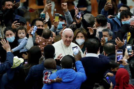 Domestic violence against women ‘almost satanic,’ Pope Francis says