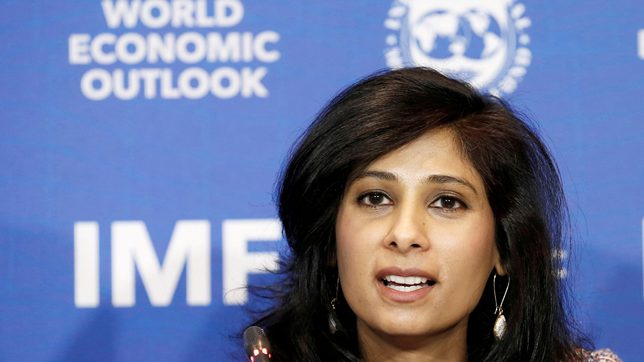 IMF says chief economist Gopinath to replace Okamoto as No. 2 official