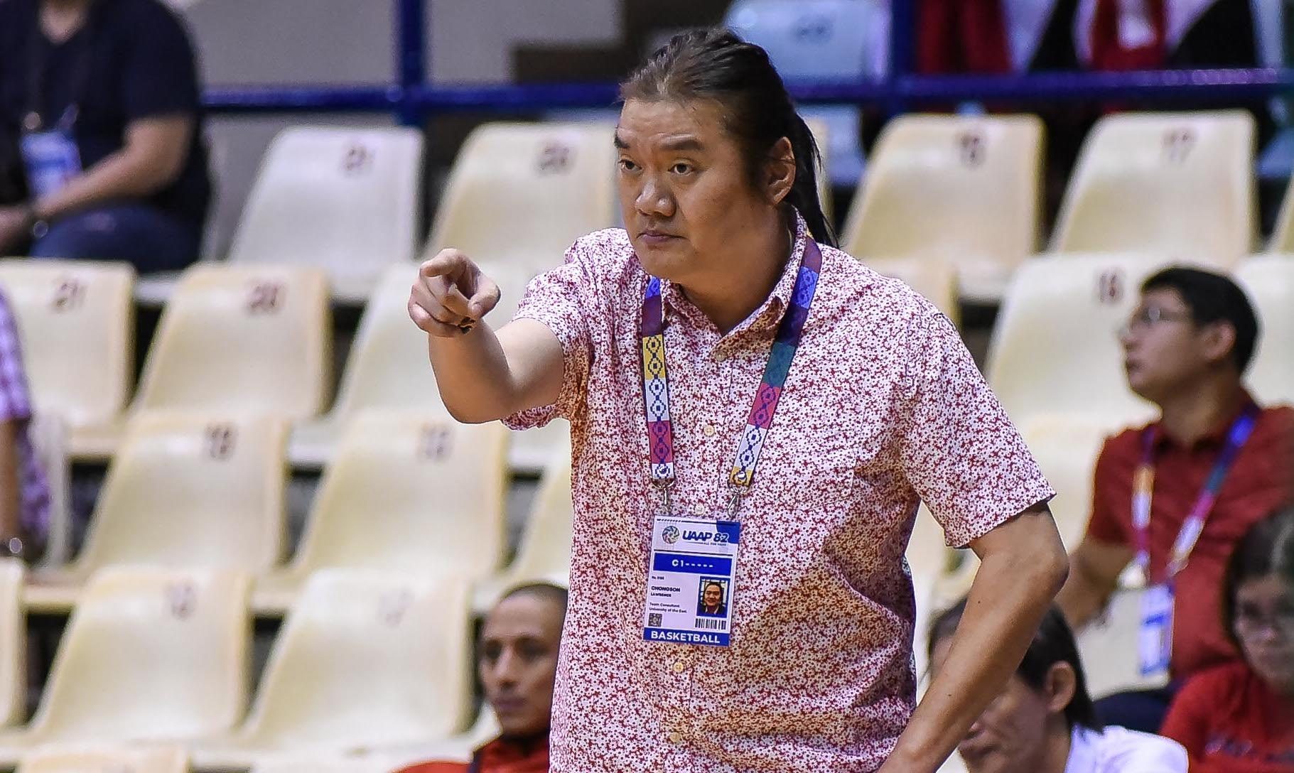 Former UE Red Warriors coach Lawrence Chongson dies