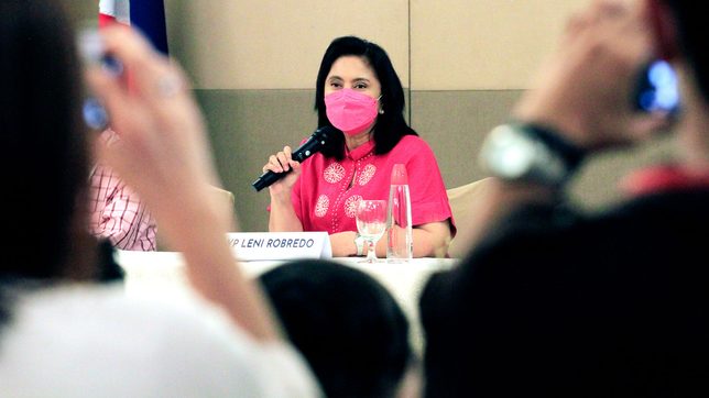 NTF-ELCAC should not be used to harass political opponents, says Robredo