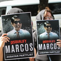 Martial law victims file disqualification case vs Bongbong Marcos