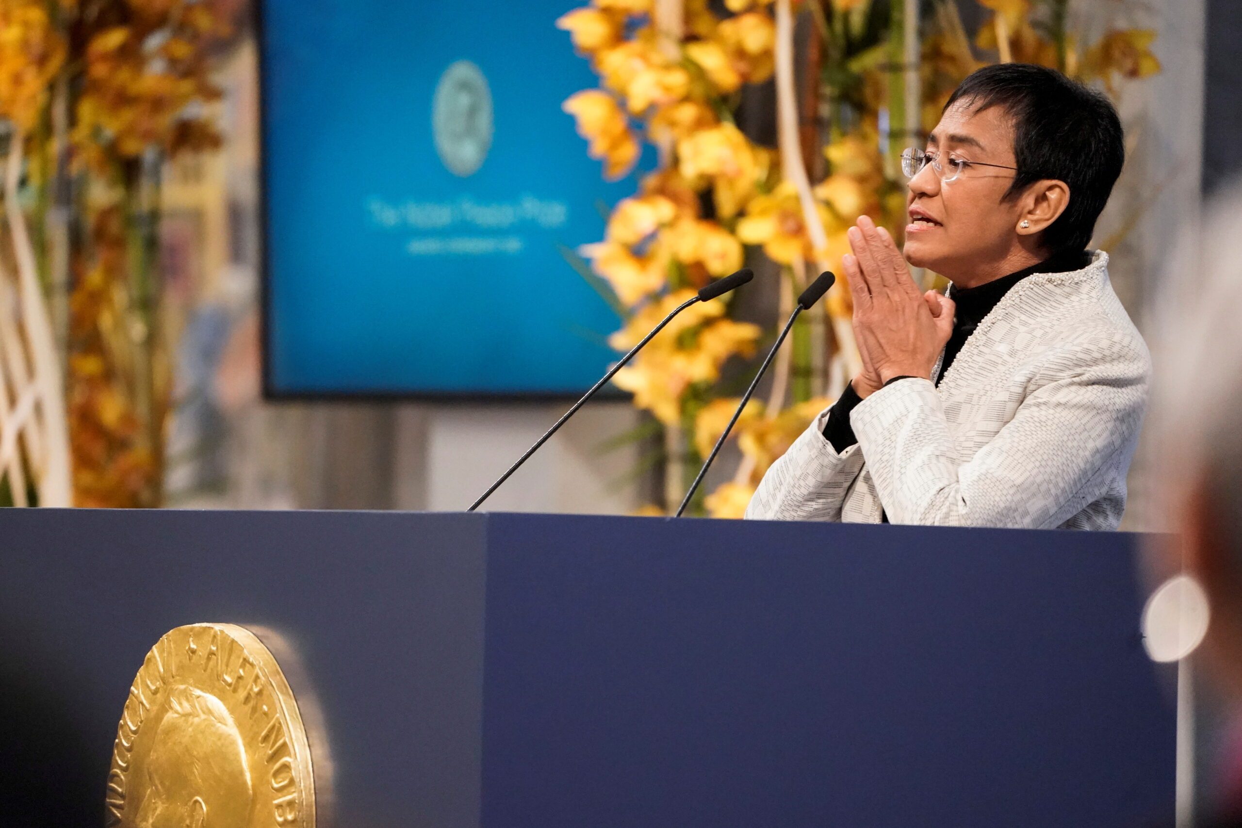 Rappler’s Maria Ressa makes history, receives Nobel Peace Prize in Oslo
