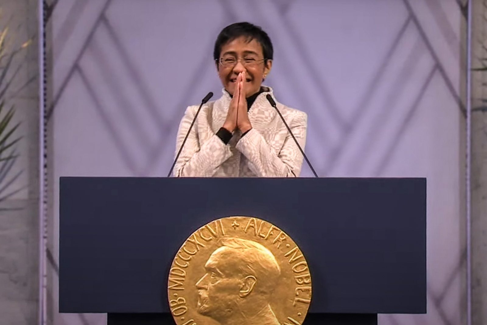 Robredo on Maria Ressa’s Nobel prize: ‘Courage in service of others’