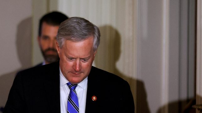 US House finds ex-Trump chief of staff Meadows in contempt, seeks prosecution