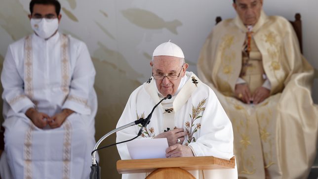 Pope Francis calls for healing in split Cyprus; Orthodox archbishop attacks Turkey