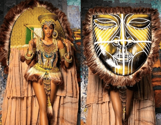 LOOK: Miss Universe Nigeria’s winning National Costume is designed by a Filipino