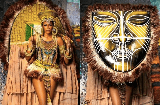 LOOK: Miss Universe Nigeria’s winning National Costume is designed by a Filipino