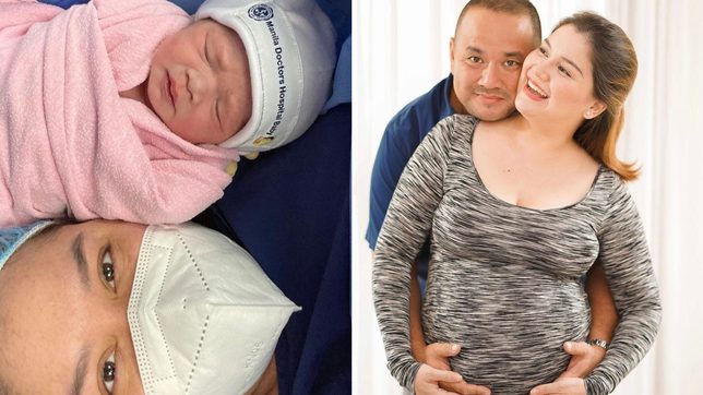 Nadine Samonte gives birth to third child