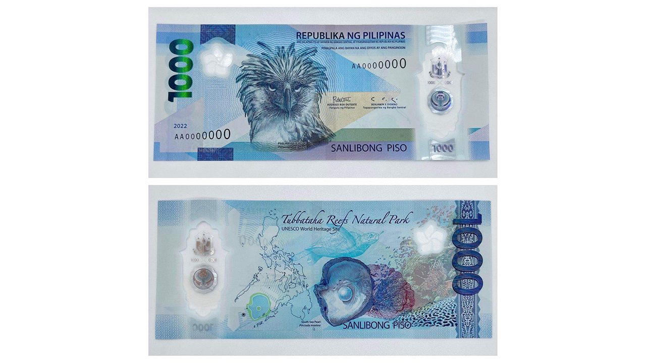 LOOK: New design of P1,000 bill