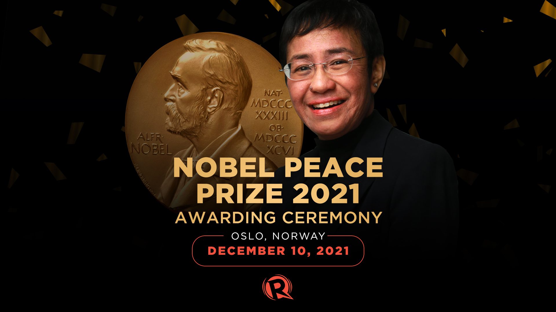 LIVE UPDATES: Awarding of Nobel Peace Prize to Maria Ressa