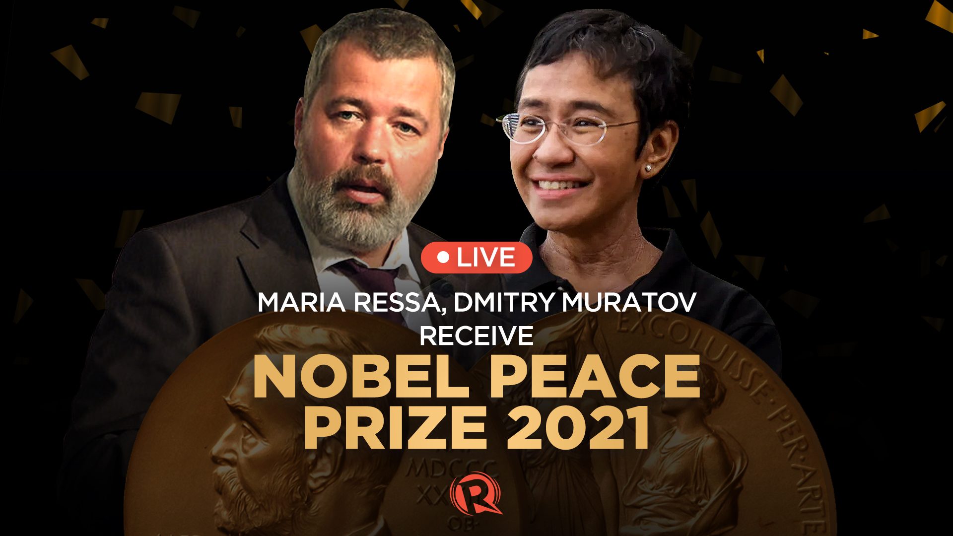LIVESTREAM: Maria Ressa, Dmitry Muratov receive Nobel Peace Prize in Oslo - Rappler
