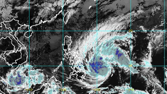 Odette now a typhoon, Signal No. 2 raised