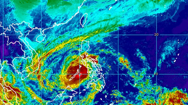 Typhoon Odette maintains strength as it nears Palawan