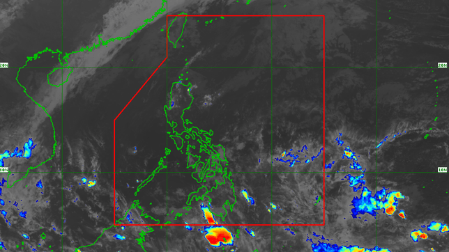 No tropical cyclone for Christmas weekend as LPA outside PAR dissipates