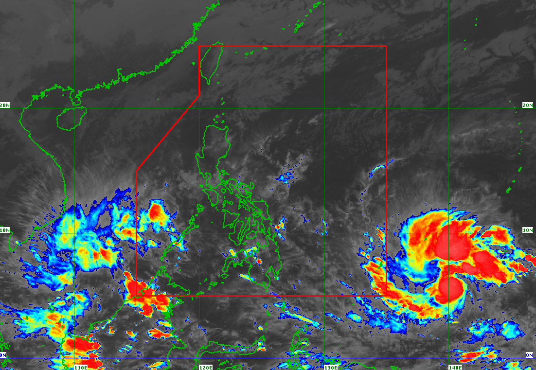 Tropical depression outside PAR intensifies into Tropical Storm Rai