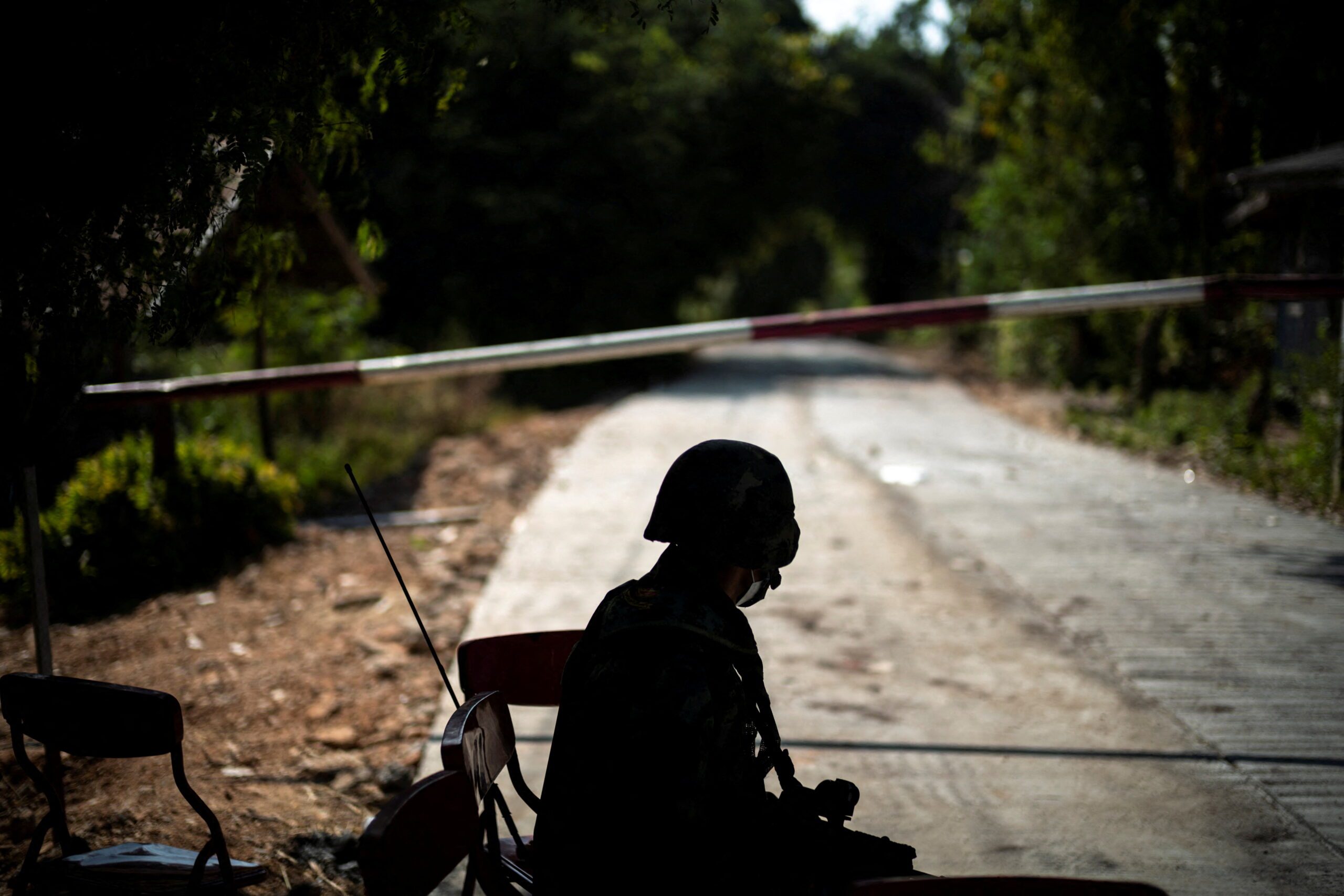 Myanmar air strikes displace more people along Thai-Myanmar border