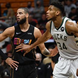 Heat match franchise record for treys in win over Bucks