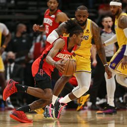 Big Three fuel Lakers to tight win over Rockets