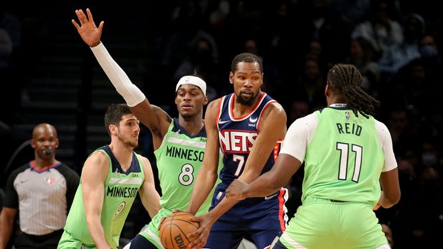 Durant, Nets power past Timberwolves in foul-plagued game