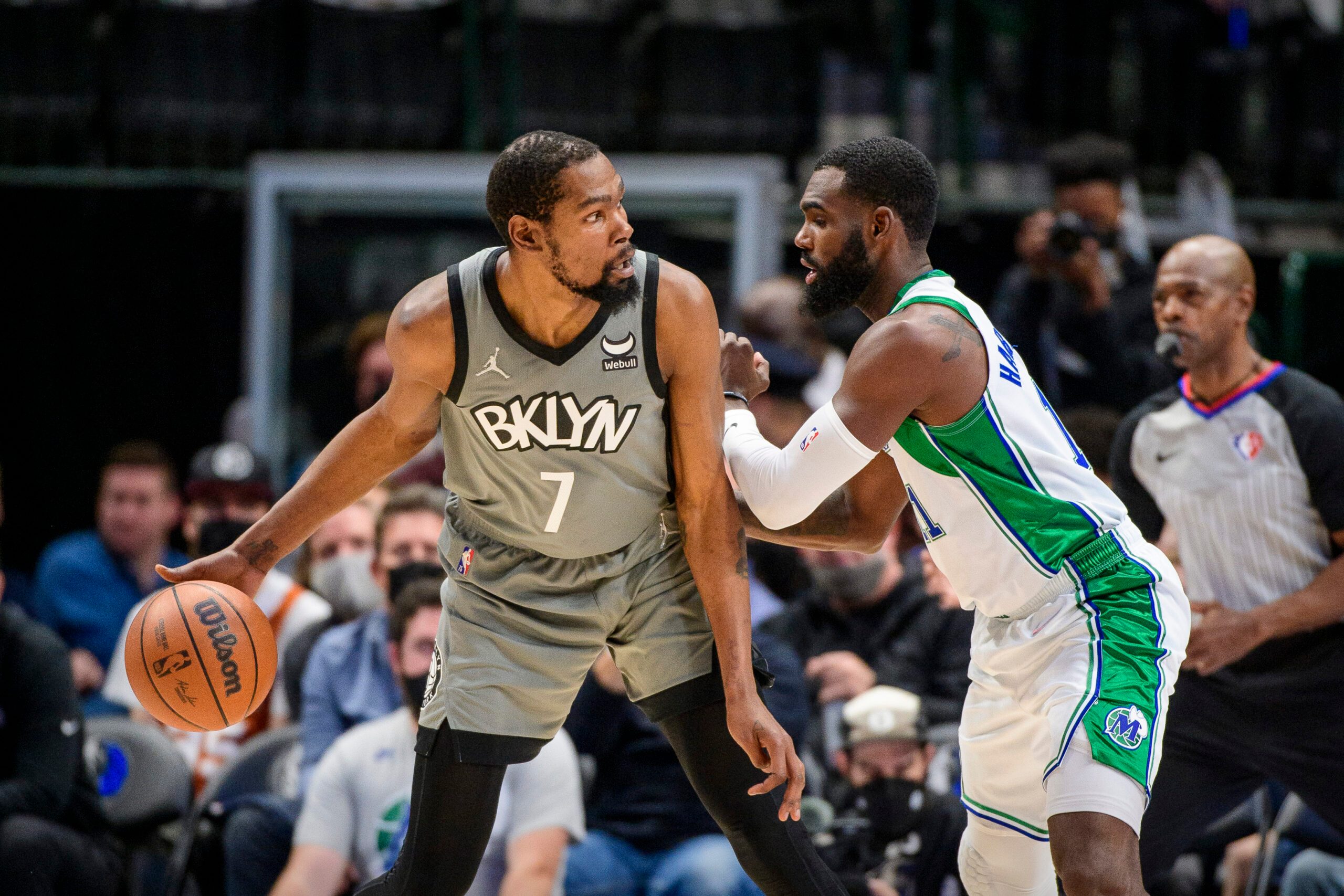 Nets rally from 17 down to hand Mavericks 5th straight home loss
