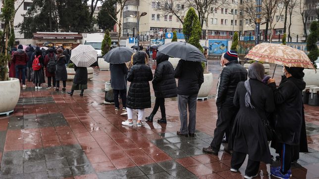 Turks wait in line for cheap bread as inflation eats into earnings