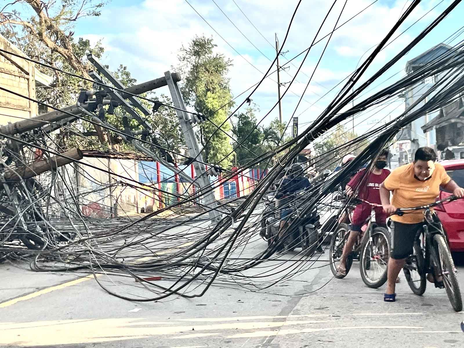 Power restoration to take 2 months in some areas in Cebu