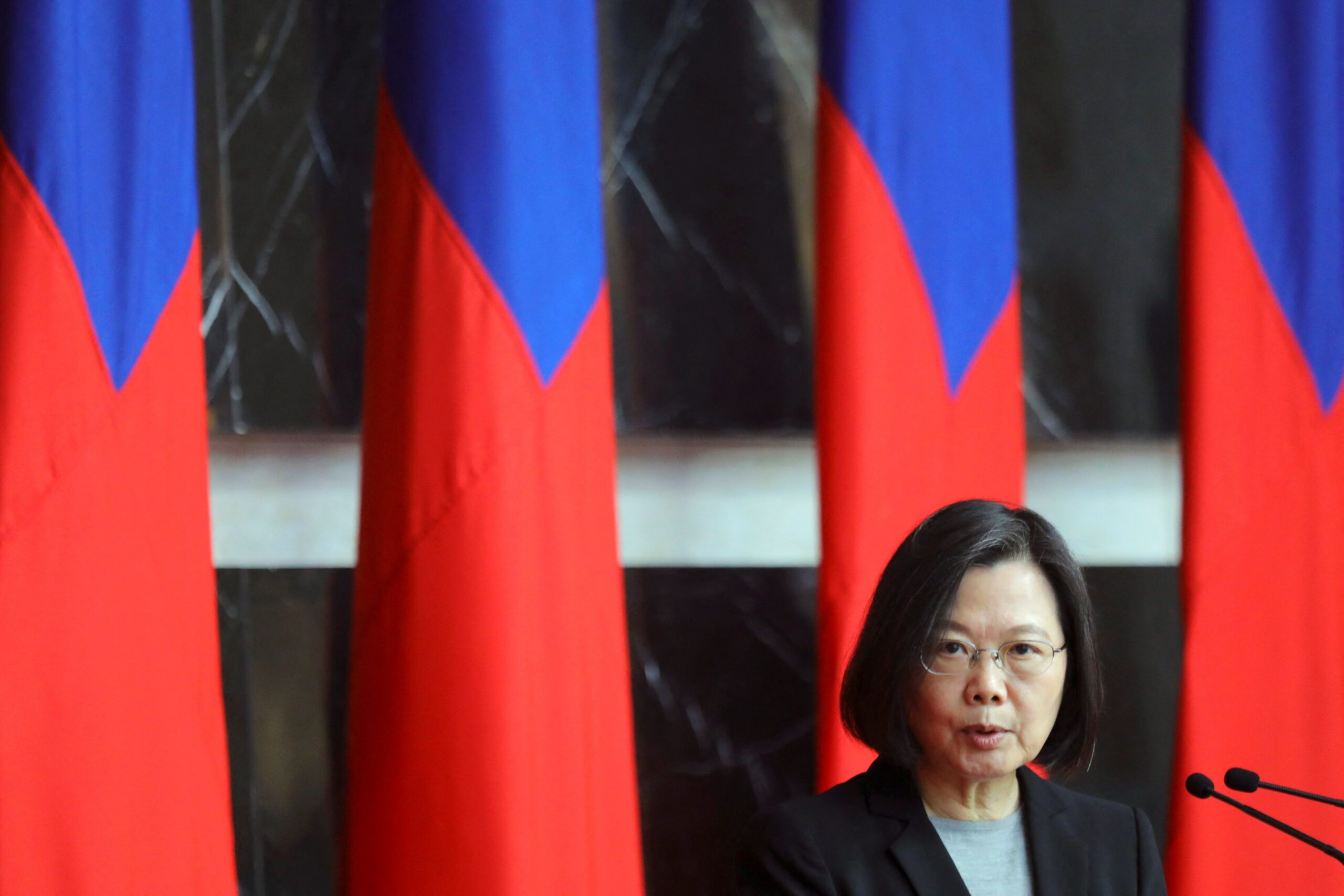 In New Year’s speech, Taiwan president warns China against ‘military adventurism’
