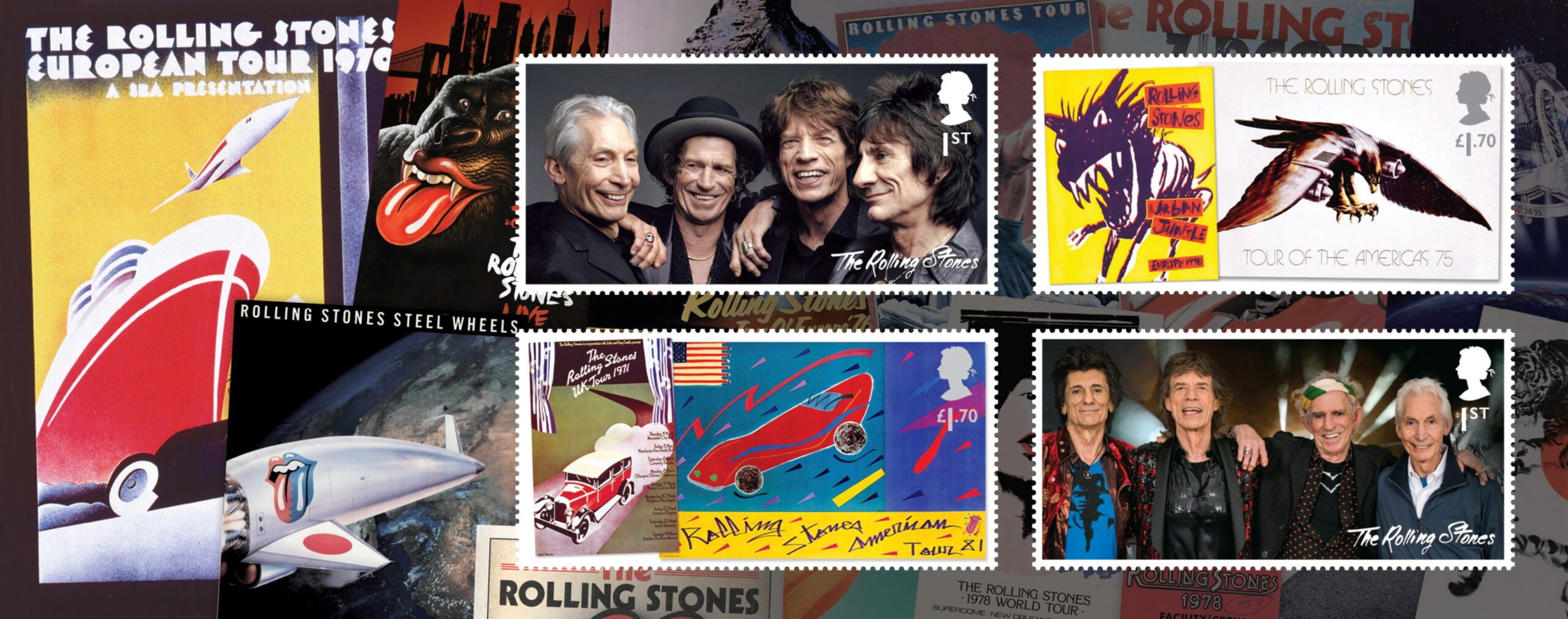 ‘Send It To Me’: Rolling Stones honored with Royal Mail stamps