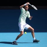 Medvedev motors into second round, laments ‘impossible’ schedule