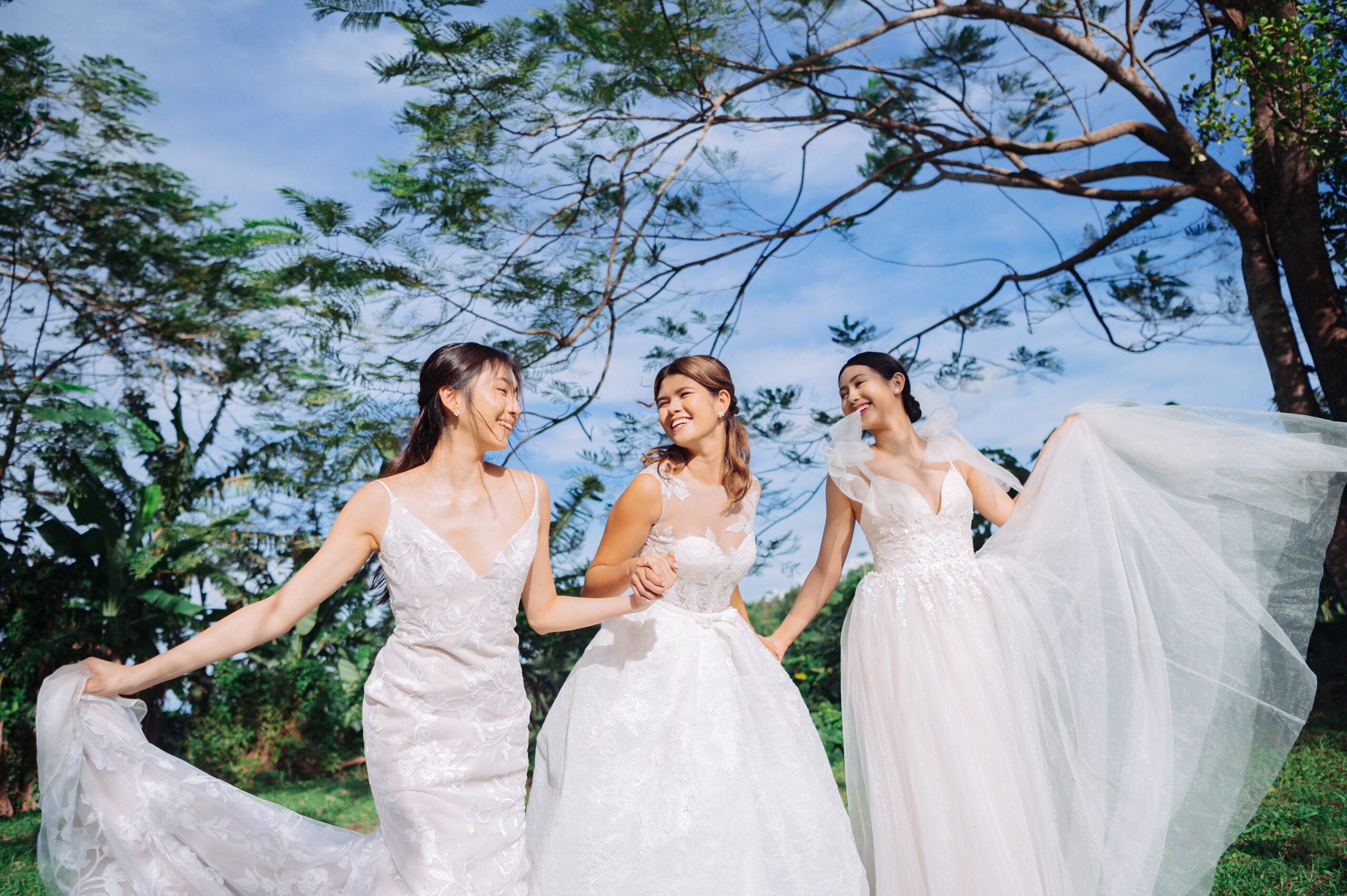 This women-led business lets brides rent designer wedding gowns for the big day