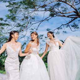 This women-led business lets brides rent designer wedding gowns for the big day