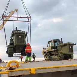 LOOK: China donates P1 billion worth of equipment to PH military
