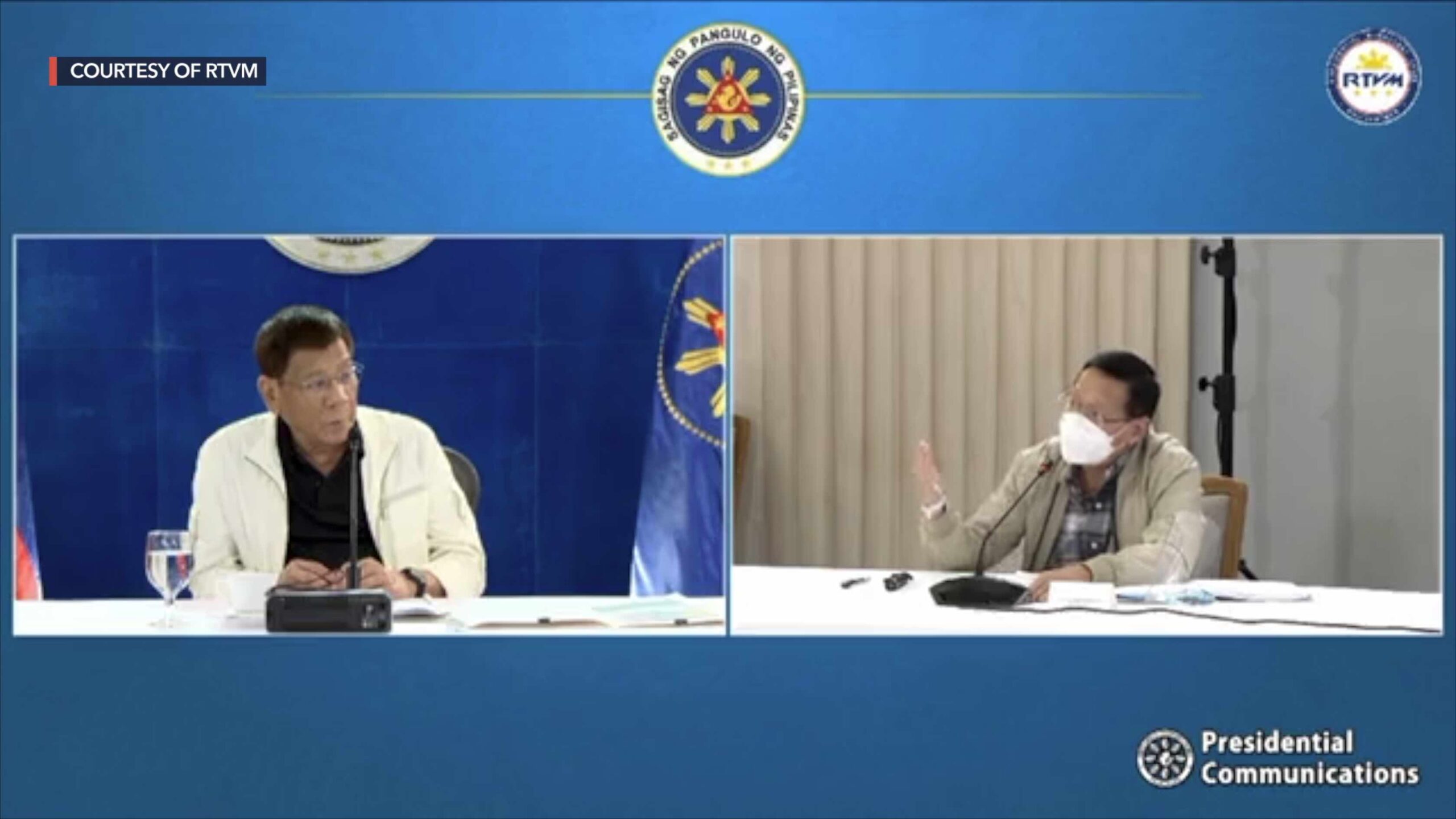 [WATCH] Duterte asks Duque: Is COVID-19 airborne? - Vimarsana News