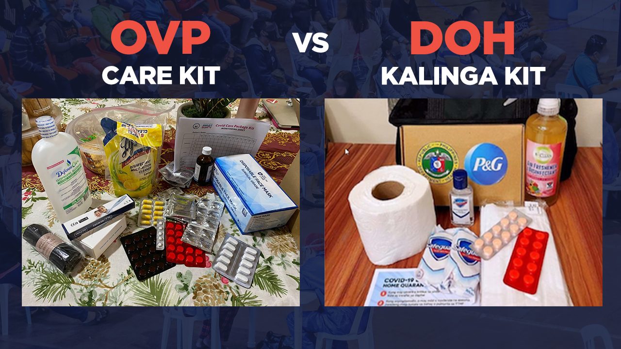 DOH Kalinga Kit vs OVP Care Kit: Take a look what’s inside