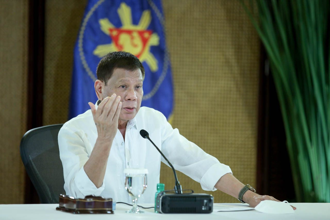 Duterte gets Sinopharm COVID-19 booster shot