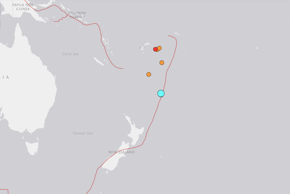 Magnitude 6.4 earthquake strikes Kermadec Islands region – USGS