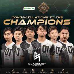 Blacklist to donate portion of M3 World Championships purse to typhoon victims