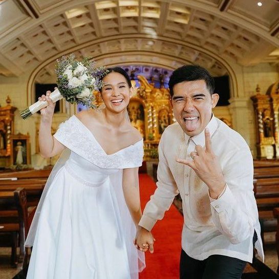 Hale’s Champ Lui Pio and Claire Nery tie the knot
