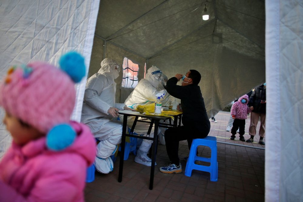 China’s Tianjin reports fewer COVID-19 cases as its outbreak shows sign of easing