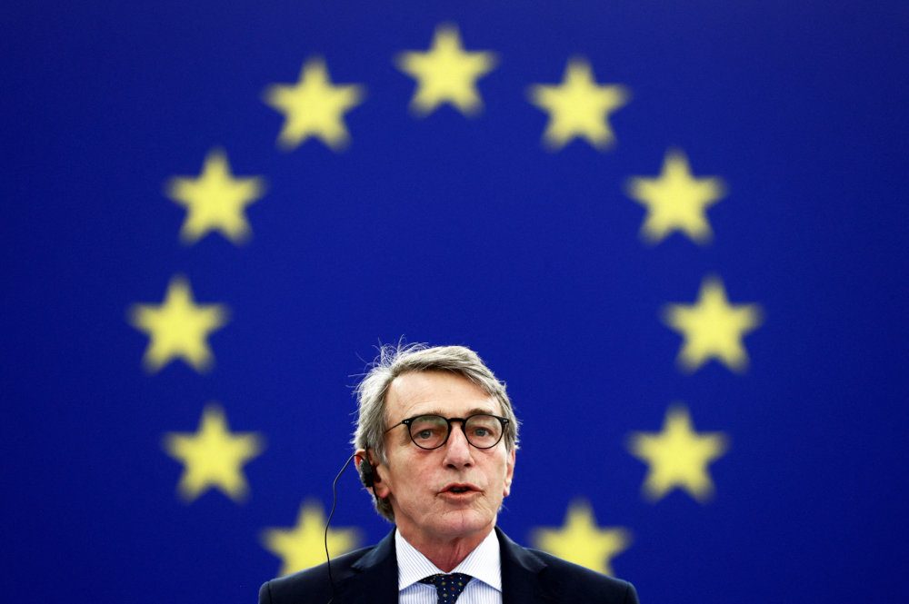 EU Parliament President Sassoli has died – spokesperson