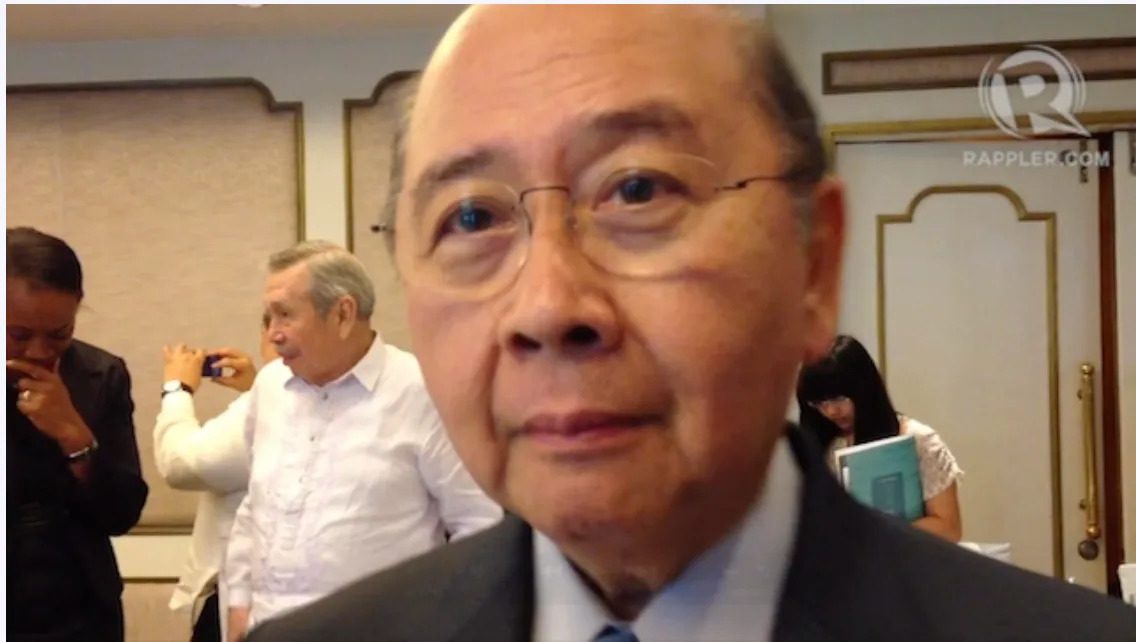 Former foreign affairs secretary Roberto Romulo dies at 83