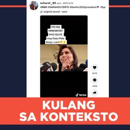 FALSE: Robredo’s quote on Filipinos working from home