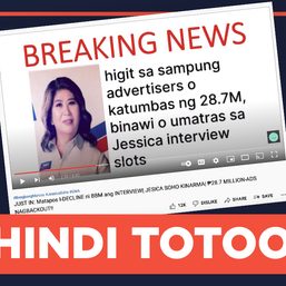 FALSE: Duterte confirms Bongbong Marcos elected as vice president