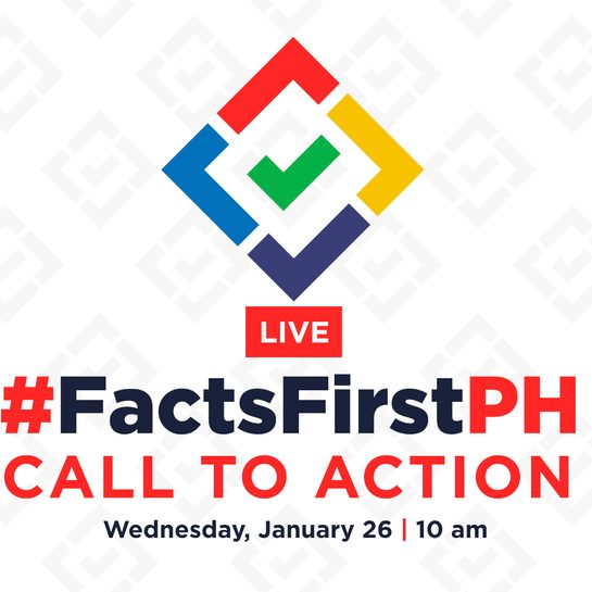 LIVESTREAM: Over 100 groups launch #FactsFirstPH for truth, accountability