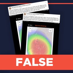 FALSE: Media did not report about coast guard rescue ops during Auring
