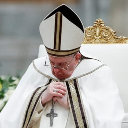 WATCH: Pope Francis celebrates Christmas Eve Mass 2021