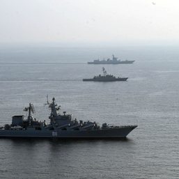 Iran, China, and Russia hold naval drills in north Indian Ocean