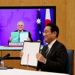 Japan, Australia sign defense cooperation pact